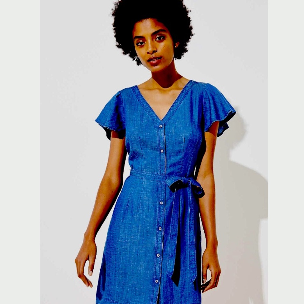 3/$50 LOFT Tie dress